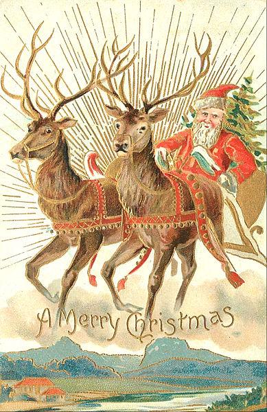 ¿Quiénes son los renos navideños?  Historia y Nombres - ¿Cómo viaja Papá Noel por otros países?