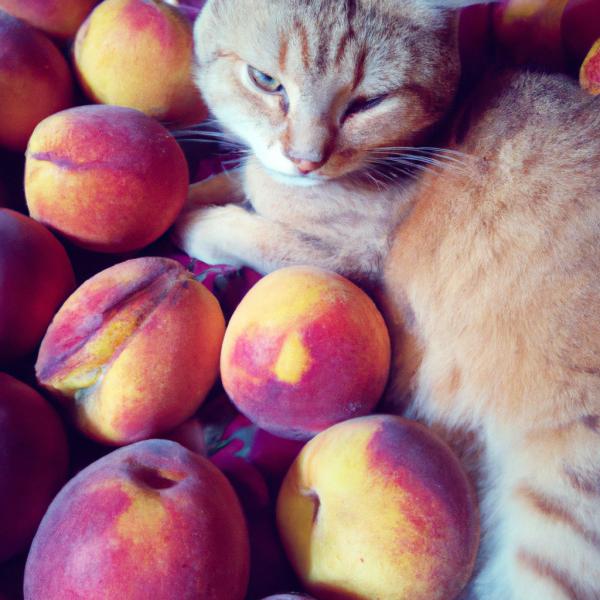 ¿Pueden los gatos comer melocotones? - Efectos secundarios de los melocotones para gatos