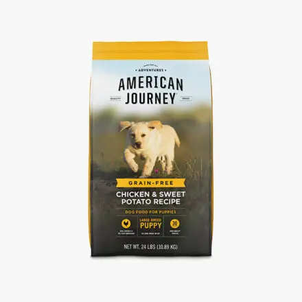Alimento para cachorros de razas grandes American Journey