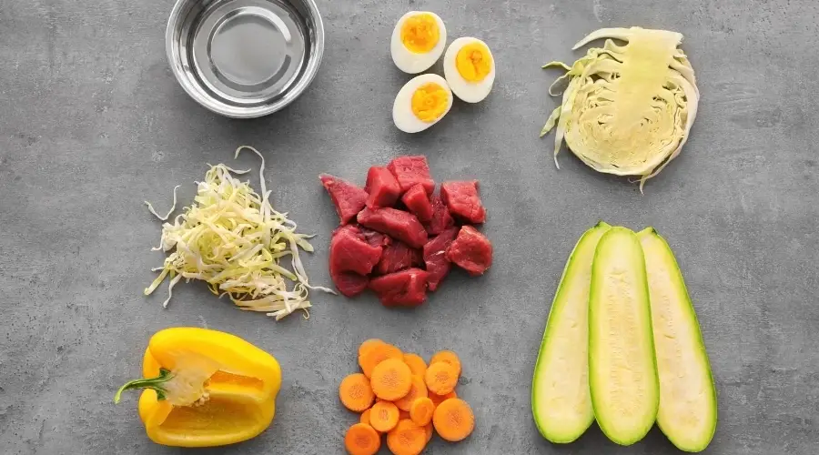 Sabor de los ingredientes naturales del búfalo salvaje y azul
