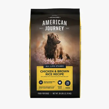 Comida para adultos que incluye cereales American Journey