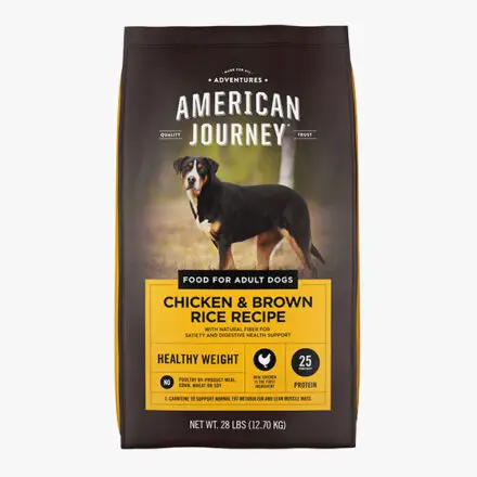 Comida para perros para bajar de peso American Journey
