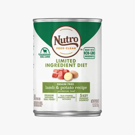 Alimento enlatado para perros Nutro