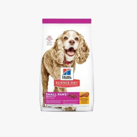 Hill's Science Diet Alimento seco para perros, adultos mayores de 11 años, para perros mayores, patas pequeñas