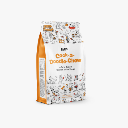 Comida para perros con corteza Cock a Doodle Chew