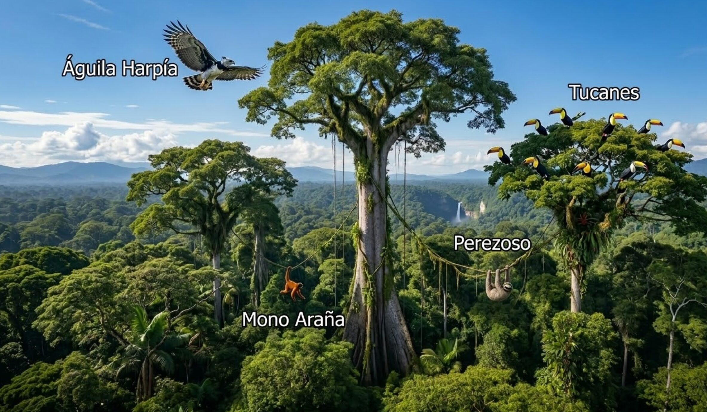La Capa Emergente El Reino De Los Gigantes