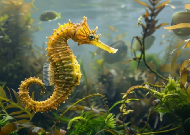 Los Caballitos De Mar Tienen Aleta Dorsal